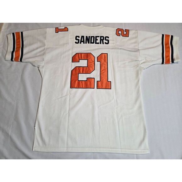 GRIDIRON GREATS BARRY SANDERS 1988 FOOTBALL JERSEY MENS 56 NCAA OKLAHOMA STATE - Picture 8 of 8